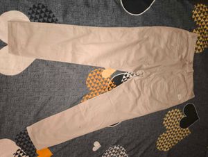 Man Cotton Blend Trousers