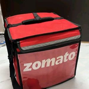 Zomato Bag And Tshirt New Packed.