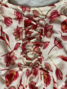 Convertible Corset Short Kurti 🌷