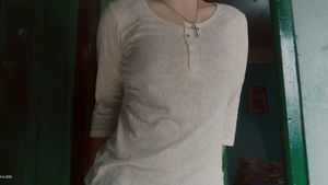 Vintage Pale Yellow Henley