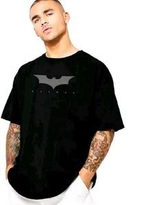 Batman Graphic Print Black T-Shirt Pack Of 2