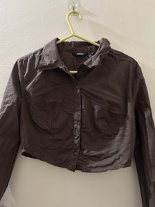 Brown short shirt