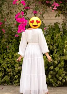 Elegant White Maxi Dress