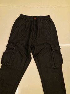 Stylish Black Cargo Jeans for Men