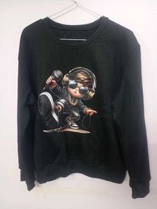 Cute Cartoon Print Sweatshirt