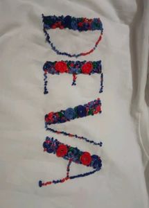 DIY Embroidered T-Shirt