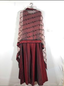 Embroidered Gown With Dupatta 16mtr Ghera 😍