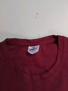 Meroon Colour T Shirt...