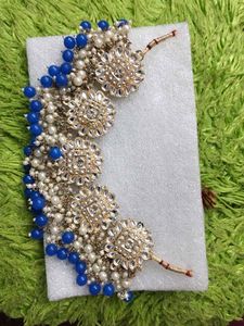 Necklace Blue Colour