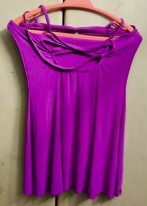 Magenta Mini Dress