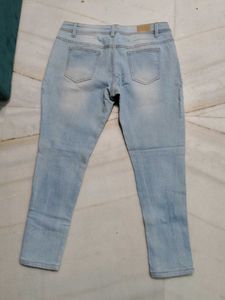 Light Wash Denim Jeans