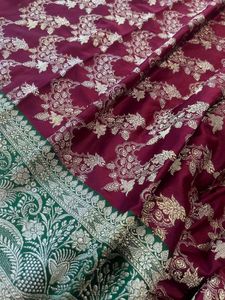 Pure Silk Jungla Banarasi