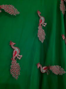 Hi, Iam Selling My New Green Net Skirt