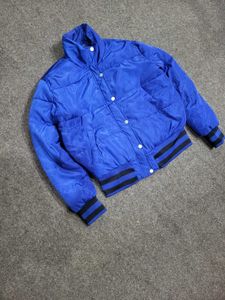 FASHION NOVA Blue Puffer Jacket