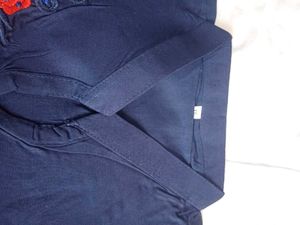 Navy Blue Kurti