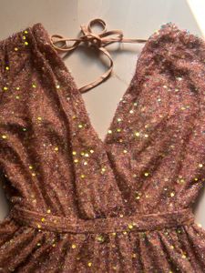 Sequin Birthday / New Year Romper