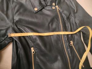 Black Faux Leather Jacket