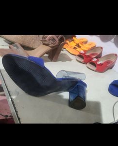 Blue Heels 36 Size