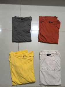 Casual T-Shirt Pack Of 4 , (One Also Available)