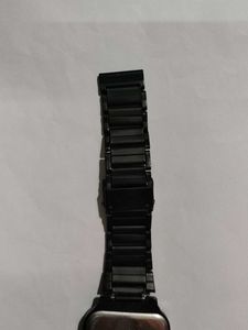 Sleek Black Wrist Watch