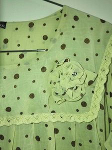 Lime Colour Tunic