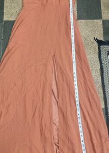 Front Slit Gown