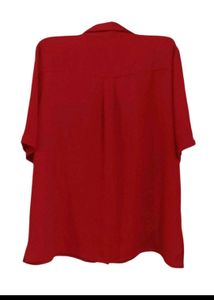 Beautiful red shirt with great design!Zink London