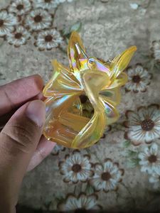 Yellow Flower Hair Clip