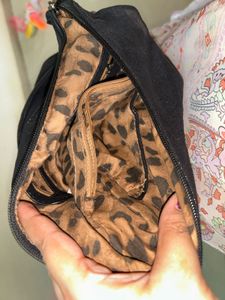 Black Chain Hobo Bag
