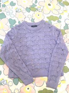 Crochet Knit Sweater