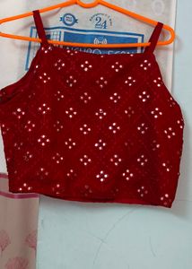 EMBROIDERED KURTA, PANT AND SHRUG SET FOR WOMEN
