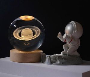 Crystal Saturn Ball Lamp Just For 549/-