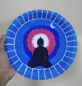 Areca Leaf Plate Wall Decor