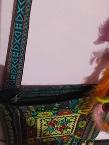 Embroidered Boho Bag
