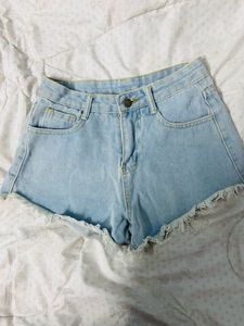 Blue Demin Shorts