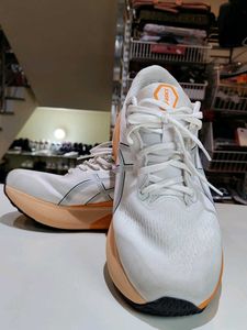 Asics Gel-Kayano White/Orange Sneakers