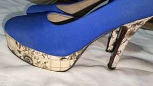 Elegant Blue High Heels for Women 👠