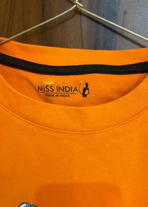 Orange Graphic short tee