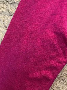 Magenta Patterned Leggings