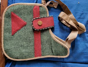 Tribal Hand Embroidery - Jute Sling Bag