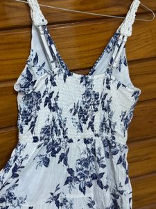 Floral Mini Sundress🦋🤍🐬