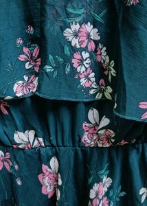 🌸 Elegant Floral Full-Length Dress for Sale 🌸