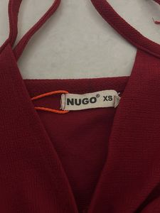 Burgundy Bodycon Dress
