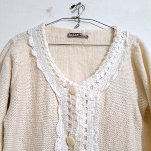 Korean Laced Cardigan 🤎