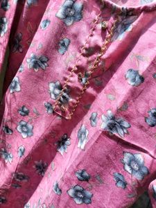 Floral Print Tunic Top