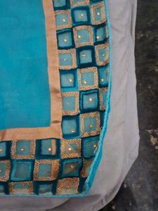 Embroidered Saree Three With Blouse