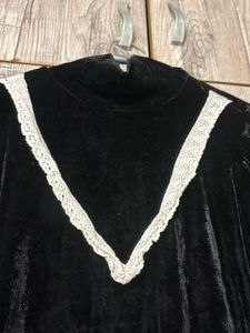 Black Velvet Top