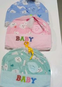 Cute Baby Hats - Set of 3