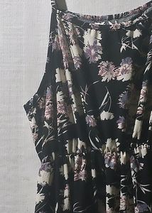 Black Floral Dress