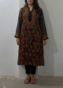 Lucknawi Embroidered Kurta